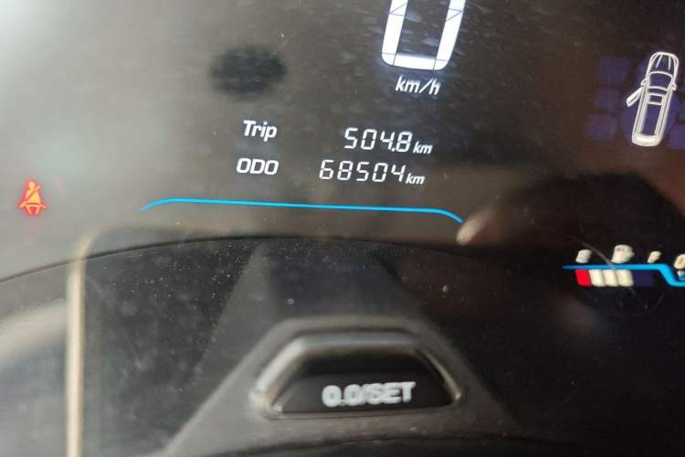 Used Wuling Hongguang S3 2019 1.5L Manual Comfort Model China VI Standard Odometer Close Up