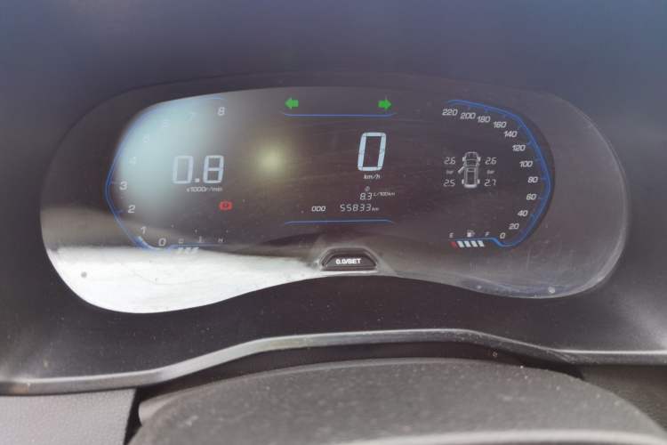 Used Wuling Hongguang S3 2019 1.5L Manual Comfort Model China VI Standard Odometer Close Up