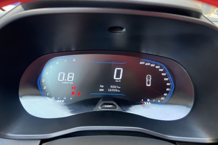 Used Wuling Hongguang S3 2019 1.5L Manual Comfort Model China VI Standard Odometer Close Up