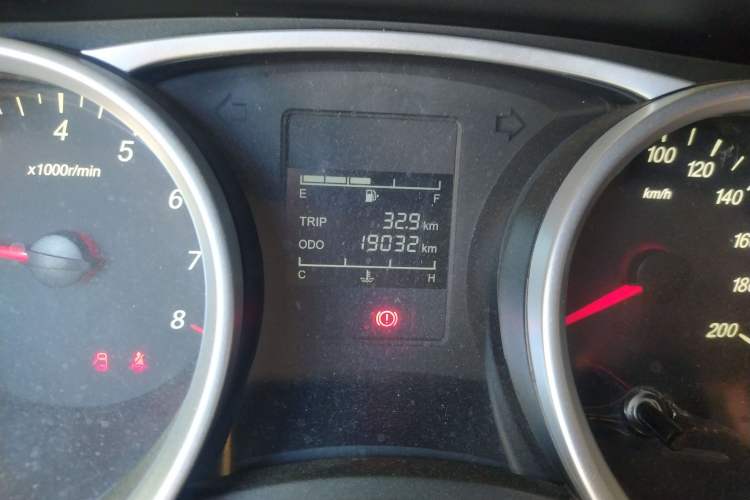 Used Wuling Hongguang S3 2019 1.5L Manual Standard Version China VI Standard Odometer Close Up