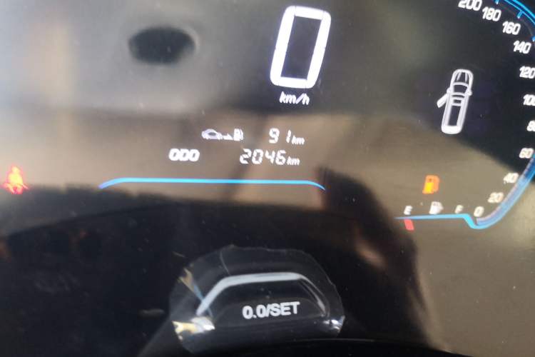 Used Wuling Hongguang S3 2019 1.5L Manual Comfort Model China VI Standard Odometer Close Up