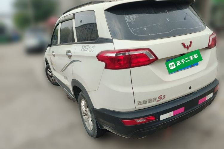 Used Wuling Hongguang S3 2019 1.5L Manual Standard Version China VI Standard Rear Left 45 Deg
