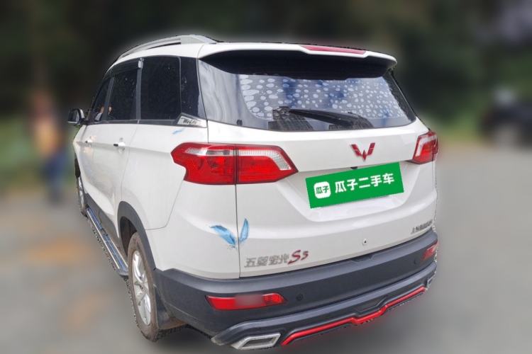 Used Wuling Hongguang S3 2019 1.5L Manual Luxury Model China VI Standard Rear Left 45 Deg
