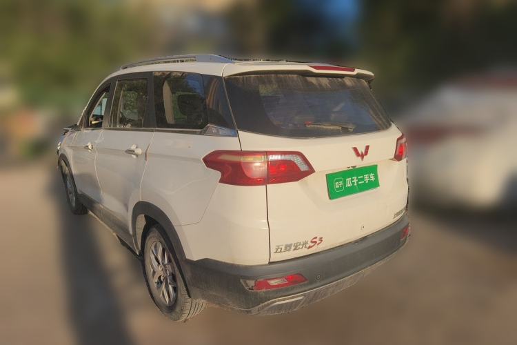 Used Wuling Hongguang S3 2019 1.5L Manual Luxury Model China VI Standard Rear Left 45 Deg