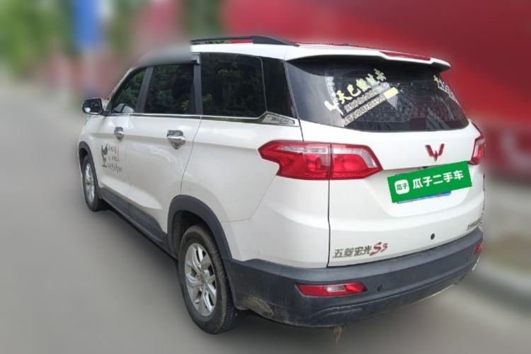 Used Wuling Hongguang S3 2019 1.5L Manual Comfort Model China VI Standard Rear Left 45 Deg