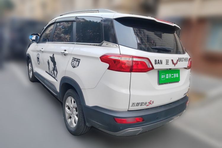 Used Wuling Hongguang S3 2019 Automatic Clutch Version 1.5L Manual Luxury Model China V Standard Rear Left 45 Deg