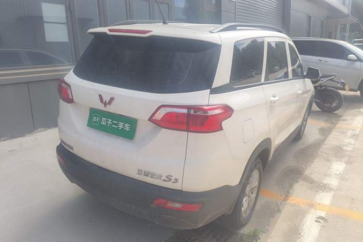 Used Wuling Hongguang S3 2019 1.5L Manual Standard Version China VI Standard Rear Right 45 Deg