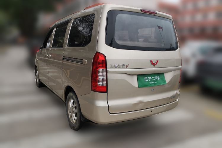 Used Wuling Hongguang V 2019 1.5L Enjoyment Version China VI LAR Rear Left 45 Deg