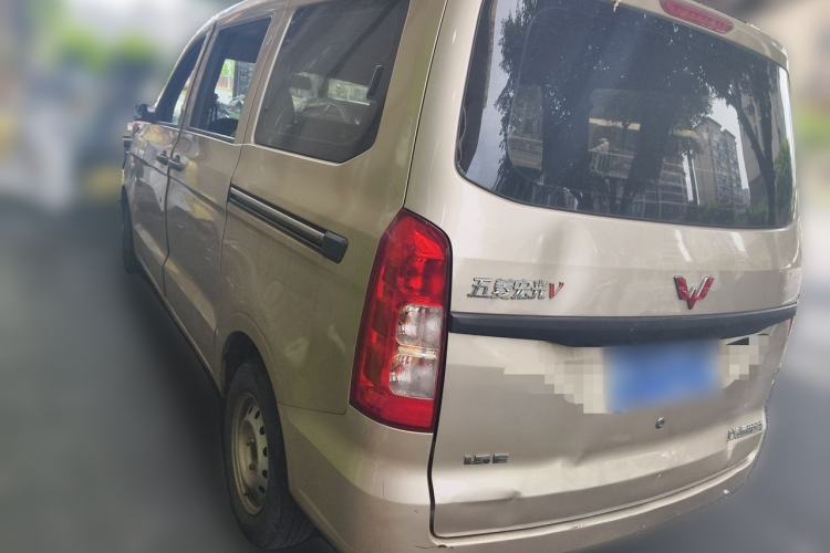 Used Wuling Hongguang V 2019 1.5L Standard Version China VI LAR Rear Left 45 Deg