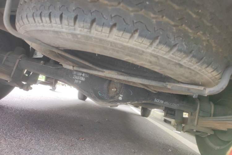 Used Wuling Hongguang V 2019 1.5L Jingqu Version China VI LAR Chassis Rear