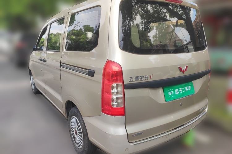 Used Wuling Hongguang V 2019 1.5L Jingqu Version China VI LAR Rear Left 45 Deg