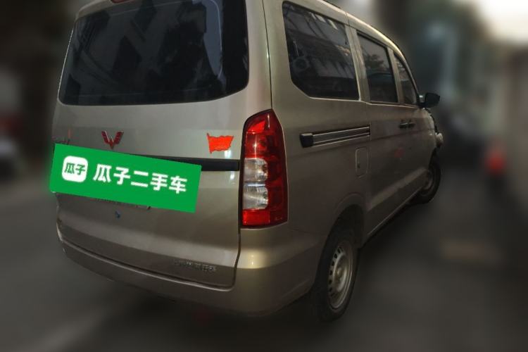 Used Wuling Hongguang V 2019 1.5L Jingqu Version China VI LAR Rear Right 45 Deg