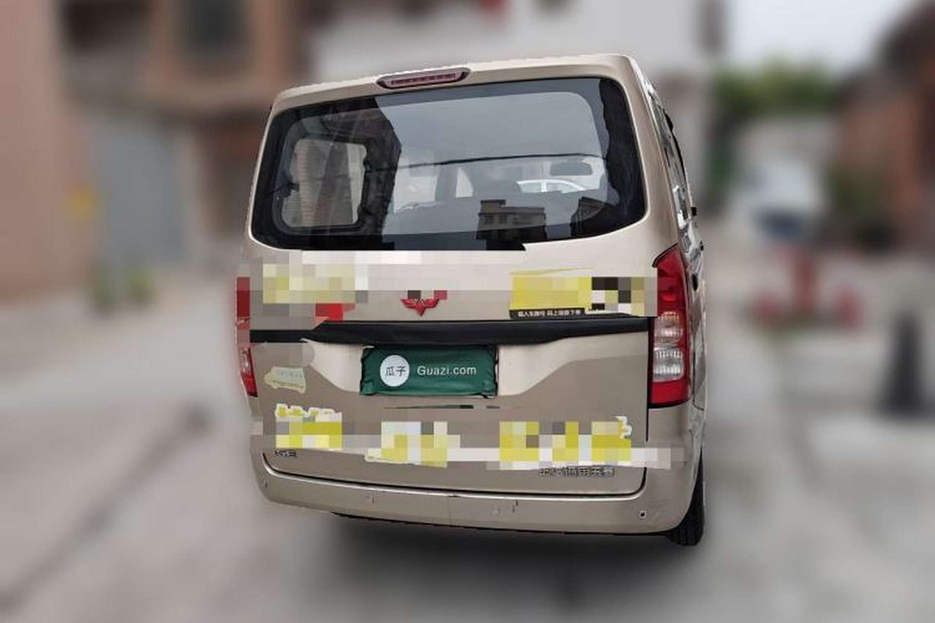 Used Wuling Hongguang V 2019 1.5L Jingqu Version China VI LAR Rear