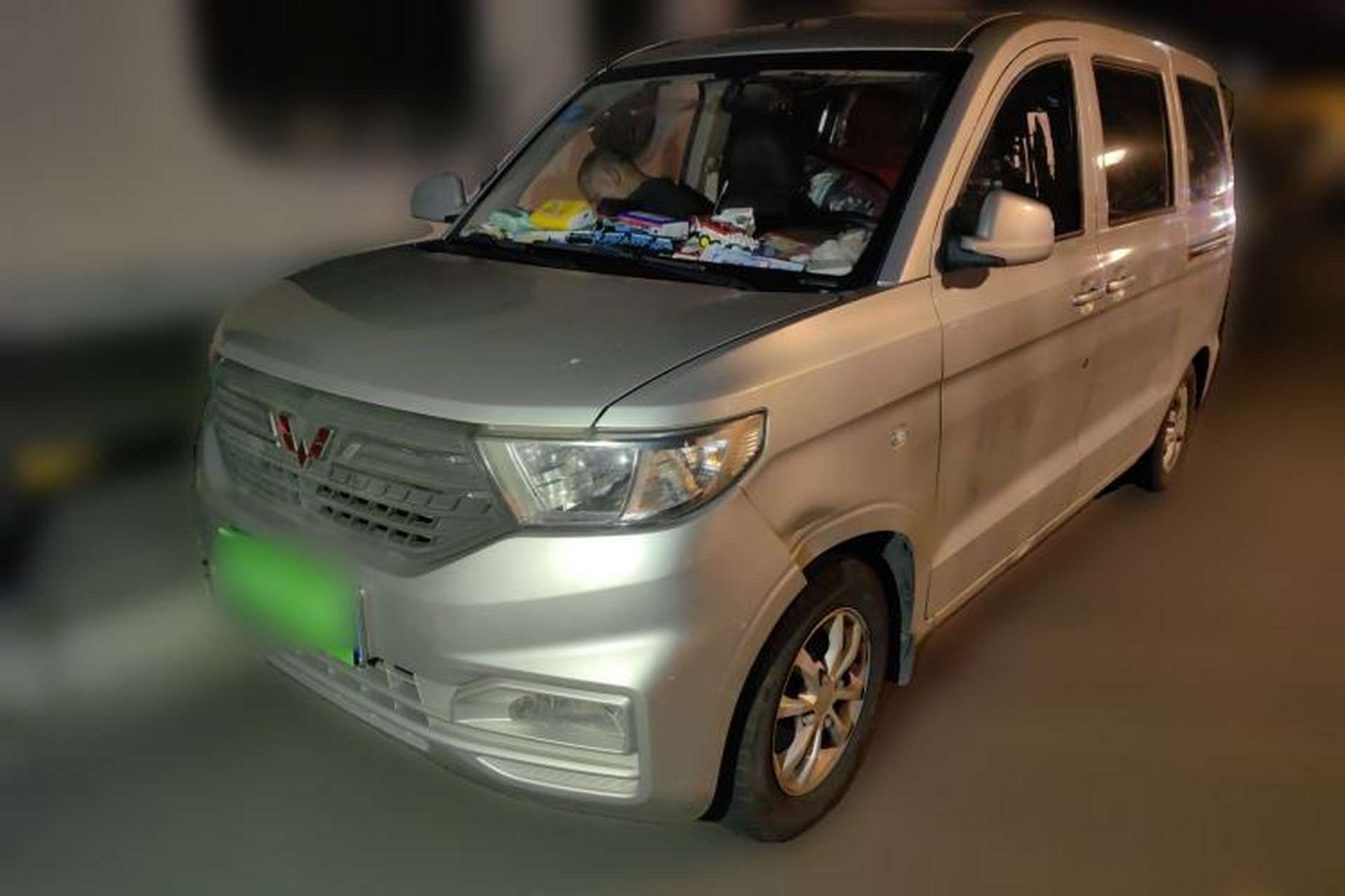 Used Wuling Hongguang V 2019 1.5L Enjoyment Version China VI LAR Front Left 45 Deg