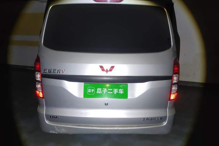 Used Wuling Hongguang V 2019 1.5L Jingqu Version China VI LAR Rear