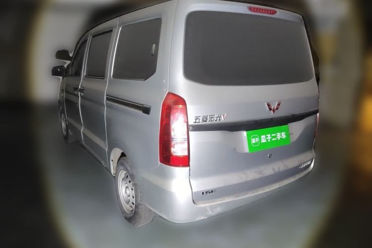 Used Wuling Hongguang V 2019 1.5L Jingqu Version China VI LAR Rear Left 45 Deg