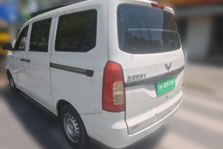 Used Wuling Hongguang V 2019 1.5L Jingqu Version China VI LAR Rear Left 45 Deg