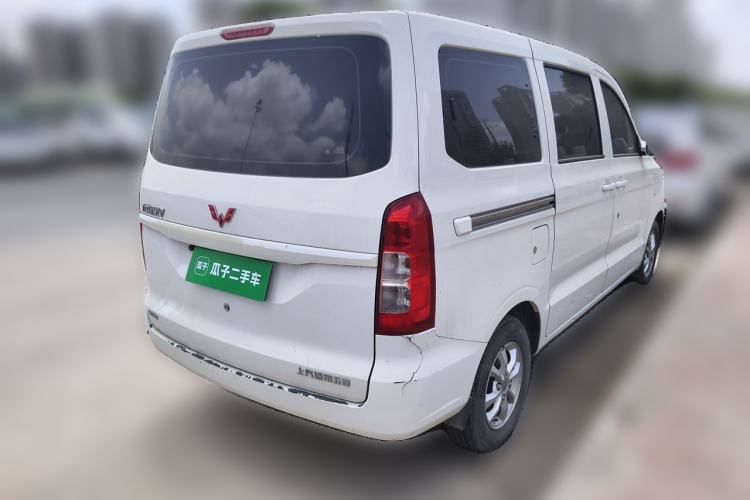 Used Wuling Hongguang V 2019 1.5L Enjoyment Version China VI LAR Rear Right 45 Deg