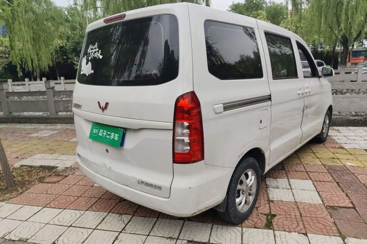 Used Wuling Hongguang V 2019 1.5L Enjoyment Version China VI LAR Rear Right 45 Deg