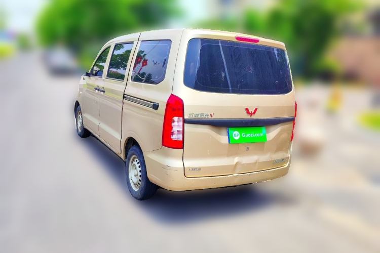 Used Wuling Hongguang V 2019 1.5L Jingqu Version China VI LAR Rear Left 45 Deg