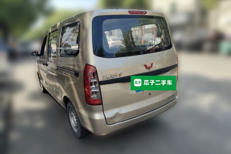 Used Wuling Hongguang V 2019 1.5L Jingqu Version China VI LAR Rear Left 45 Deg