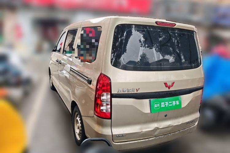 Used Wuling Hongguang V 2019 1.5L Jingqu Version China VI LAR Rear Left 45 Deg