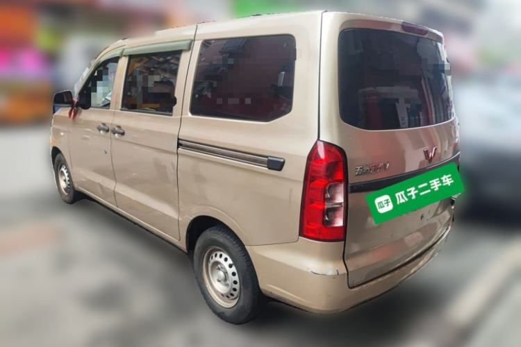 Used Wuling Hongguang V 2019 1.5L Jingqu Version China VI LAR Rear Left 45 Deg
