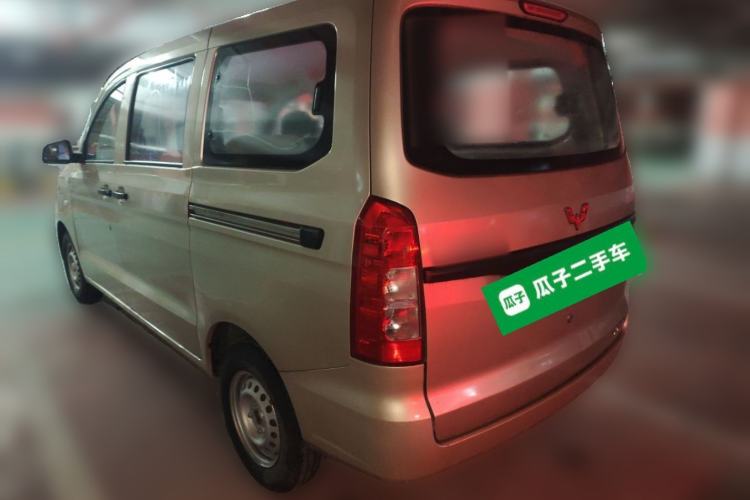Used Wuling Hongguang V 2019 1.5L Jingqu Version China VI LAR Rear Left 45 Deg