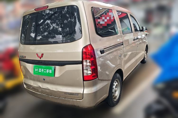 Used Wuling Hongguang V 2019 1.5L Jingqu Version China VI LAR Rear Right 45 Deg