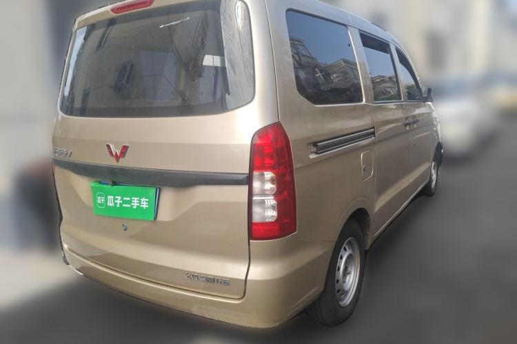 Used Wuling Hongguang V 2019 1.5L Jingqu Version China VI LAR Rear Right 45 Deg