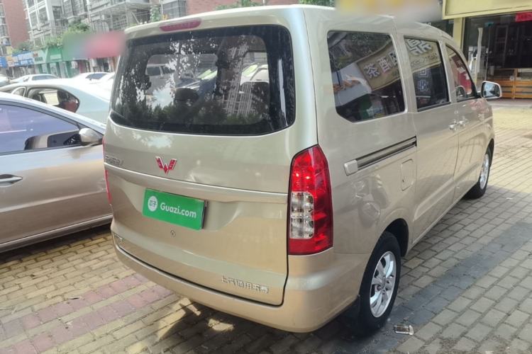 Used Wuling Hongguang V 2019 1.5L Enjoyment Version China VI LAR Rear Right 45 Deg