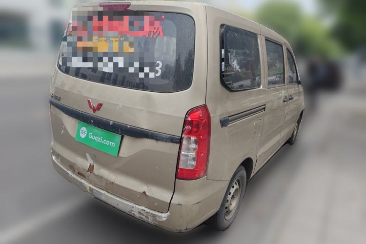 Used Wuling Hongguang V 2019 1.5L Standard Version China VI LAR Rear Right 45 Deg