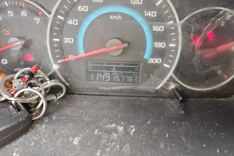 Used Wuling Hongguang V 2021 1.5L Enjoyment Edition LAR Odometer Close Up
