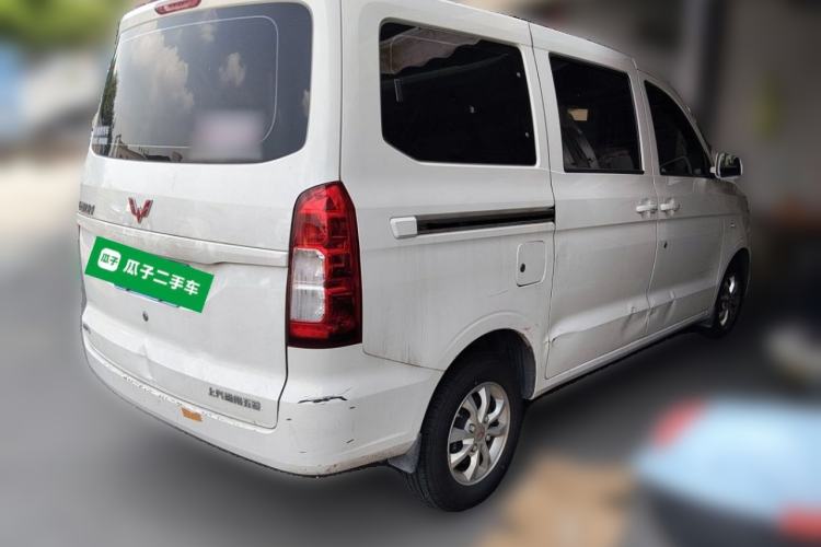 Used Wuling Hongguang V 2021 1.5L Refreshed Enjoyment Edition LAR Rear Right 45 Deg