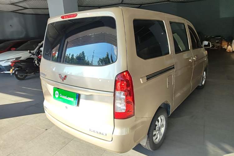 Used Wuling Hongguang V 2022 1.5L Enjoy Edition Electric-Powered LAR Rear Right 45 Deg