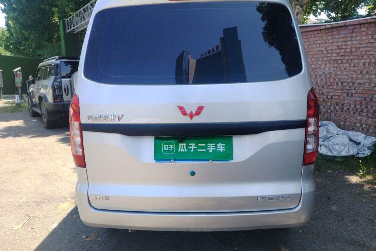 Used Wuling Hongguang V 2022 1.5L Enjoy Edition Electric-Powered LAR Rear
