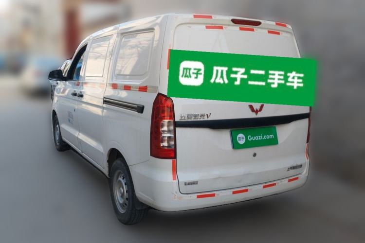 Used Wuling Hongguang V 2022 1.5L Jingqu Edition Enclosed-Window Vehicle with Hydraulic Power Steering LAR Rear Left 45 Deg