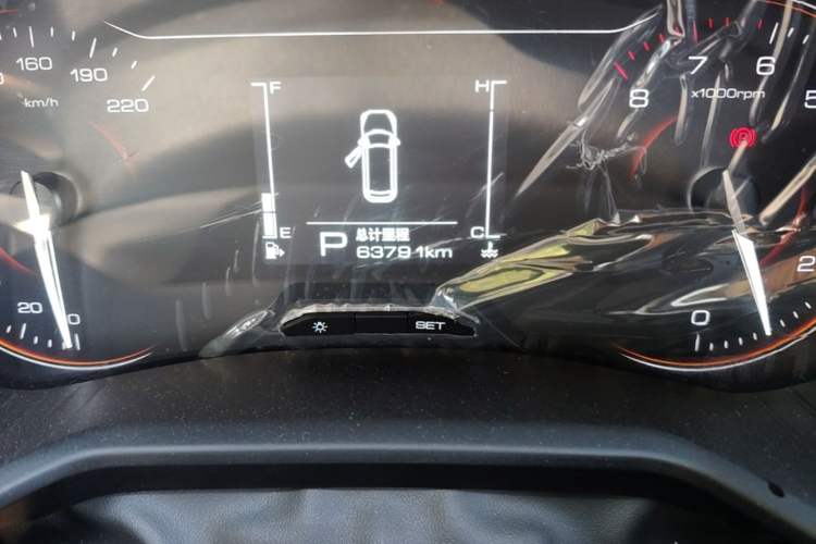 Used Wuling Jiachen 2022 1.5T CVT Deluxe Flagship Edition Odometer Close Up