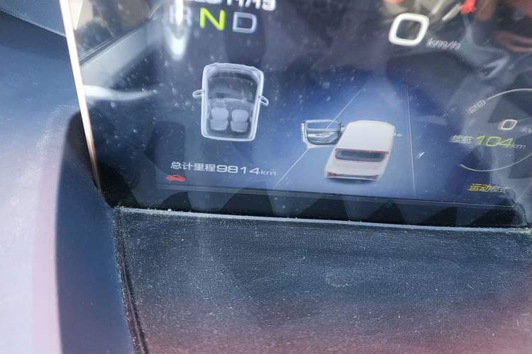 Used Wuling NAMMIEV 2021 Playful Model – High-Power Version Odometer Close Up
