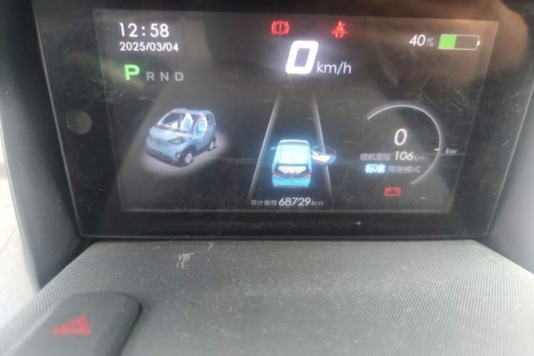 Used Wuling NAMMIEV 2021 Playful Model – High-Power Version Odometer Close Up