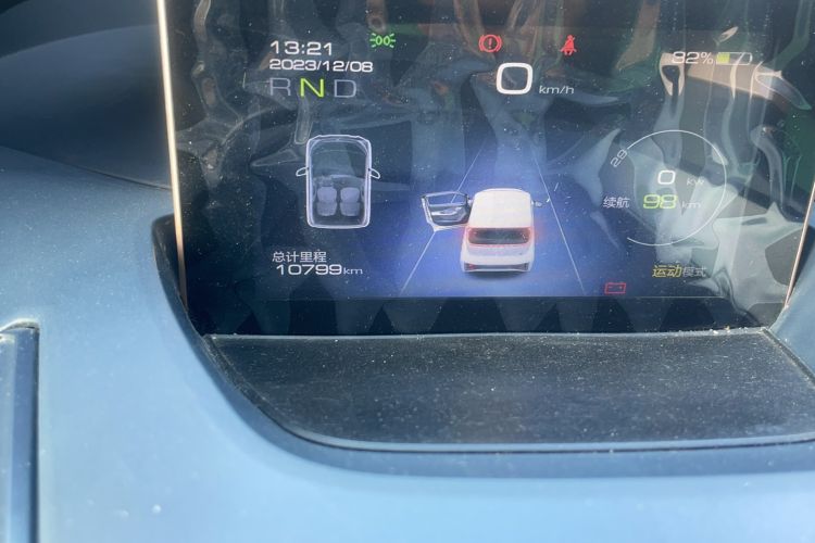 Used Wuling NAMMIEV 2021 Playful Model – High-Power Version Odometer Close Up