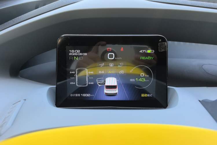 Used Wuling NAMMIEV 2022 Enjoyment Model Odometer Close Up