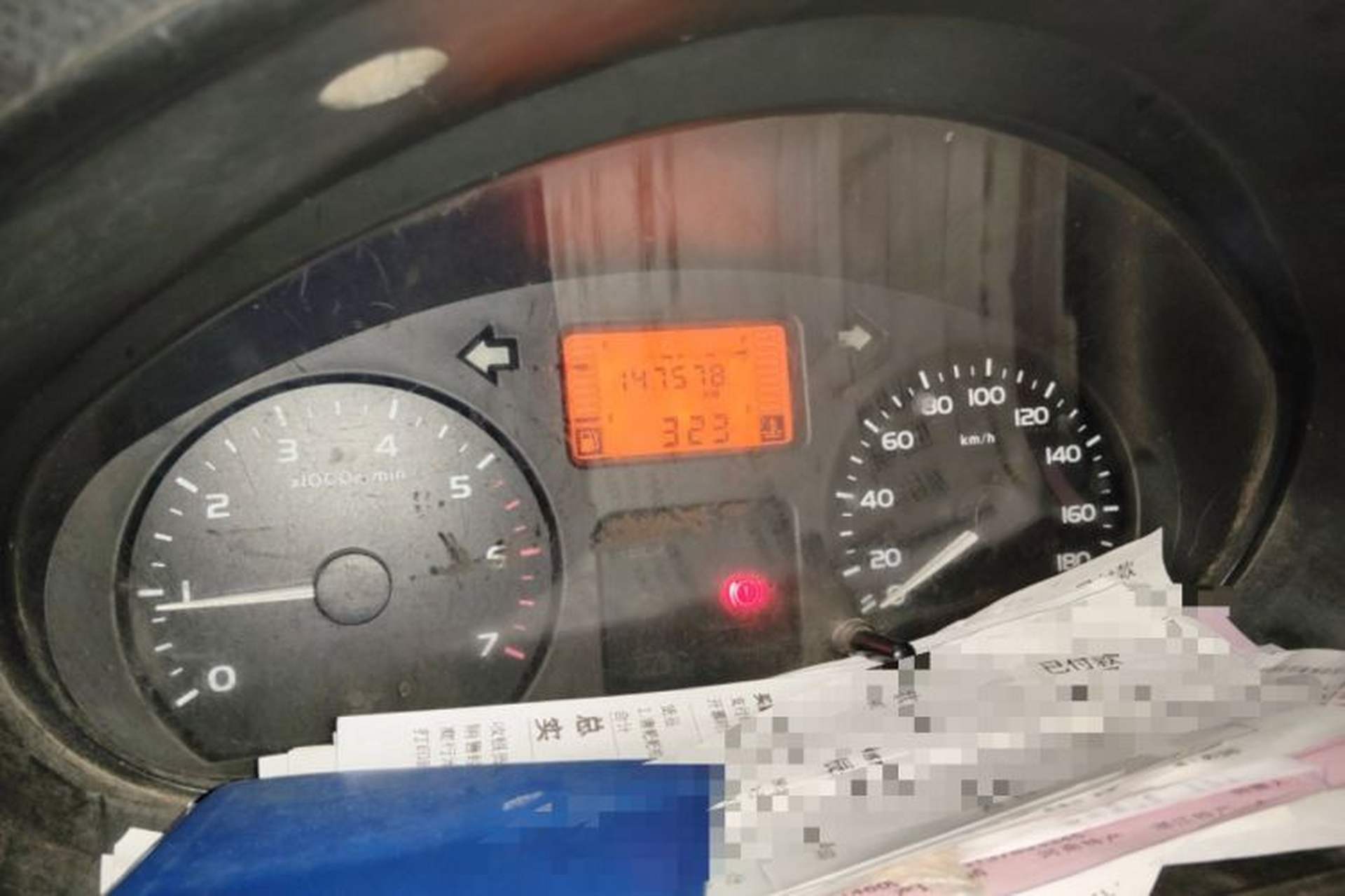 Used Wuling Rongguang 2011 1.2L Standard Version Odometer Close Up