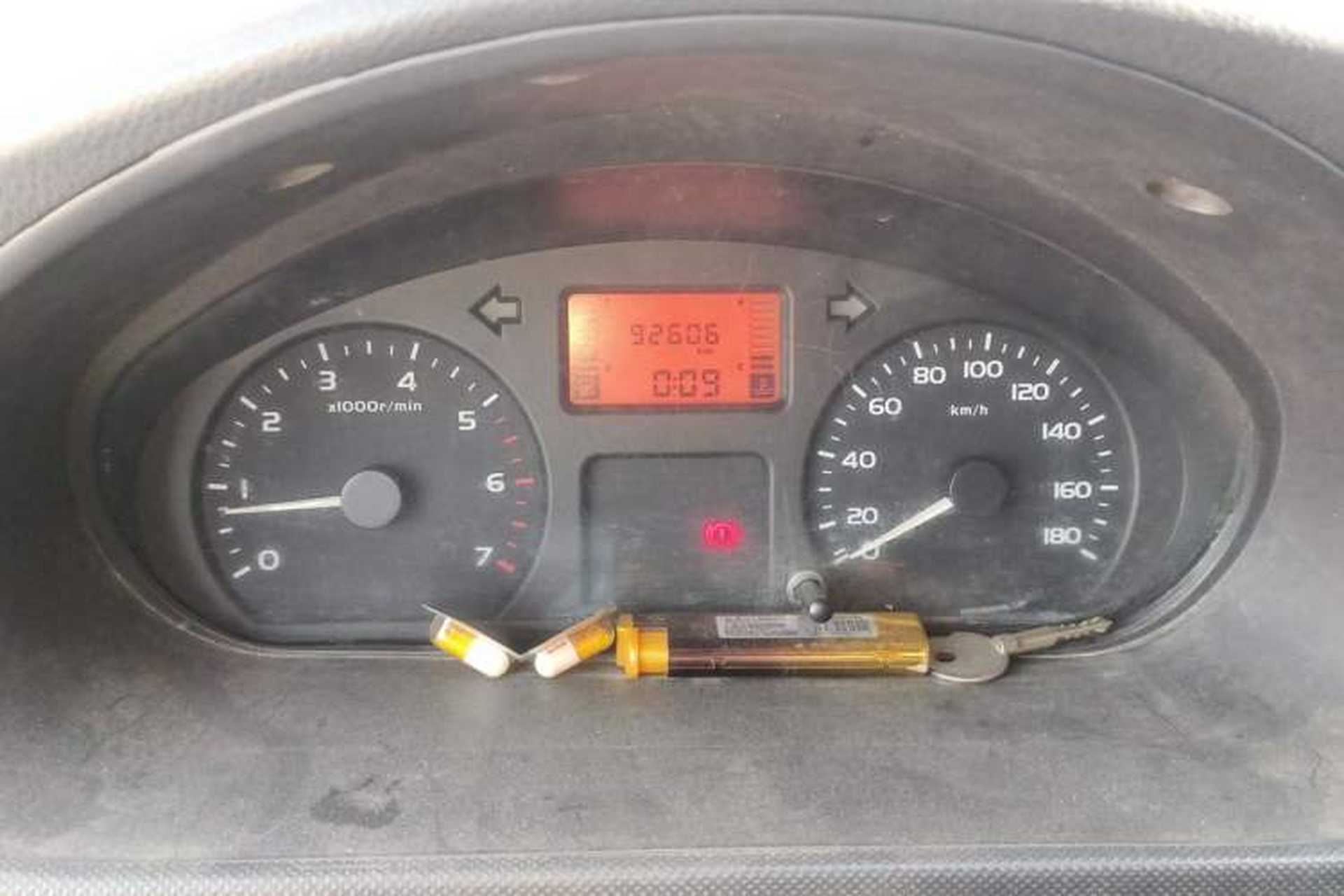 Used Wuling Rongguang 2012 1.5L Extended Basic Version Odometer Close Up