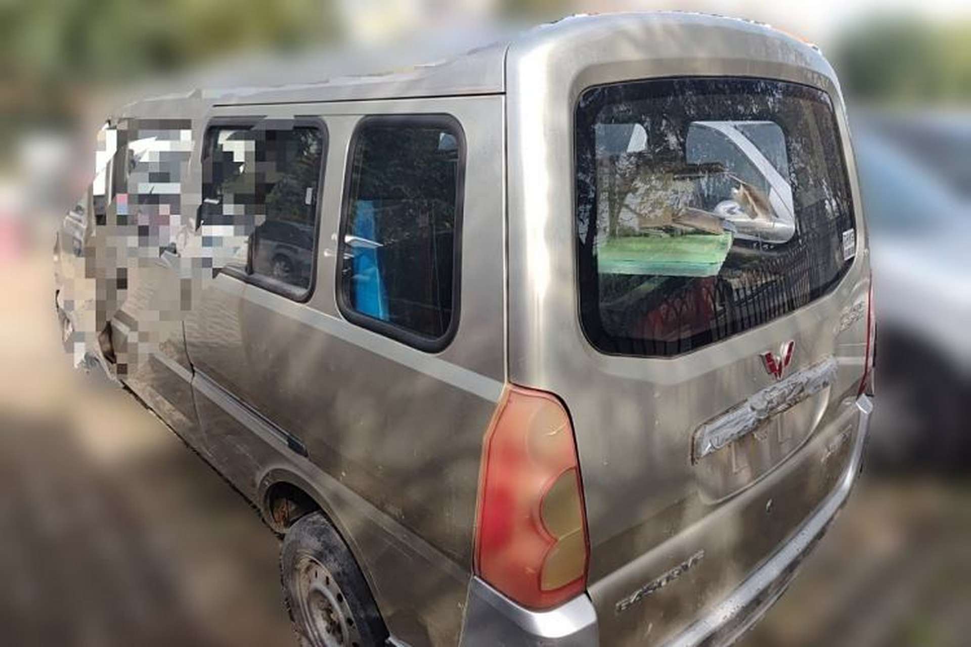 Used Wuling Rongguang 2012 1.2L Extended Basic Version LJY Rear Left 45 Deg