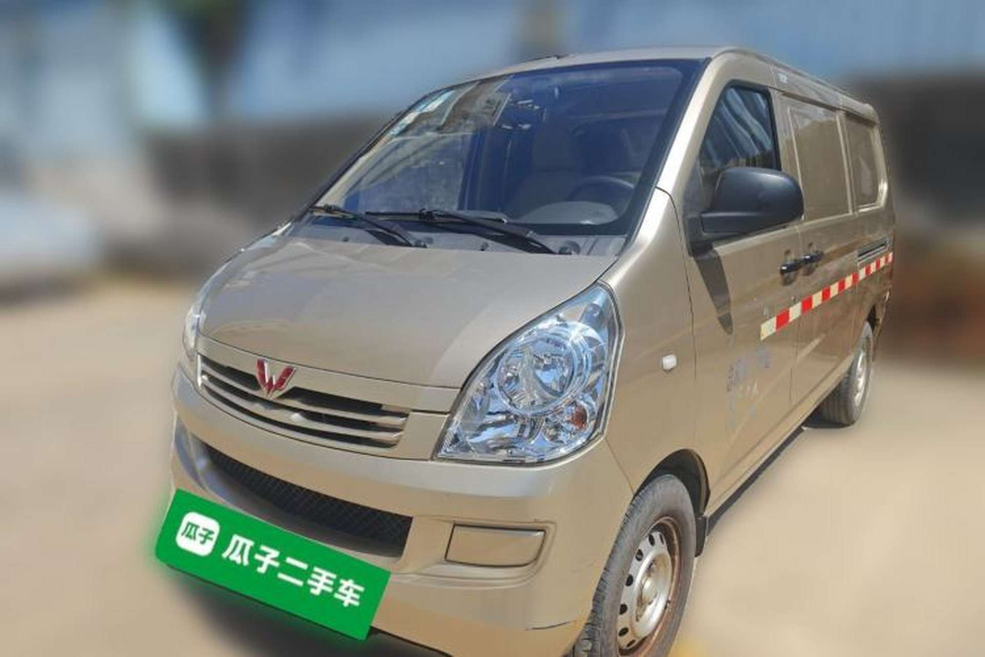Used Wuling Rongguang 2019 1.2L S Van Utility Model with 2 Seats Front Left 45 Deg