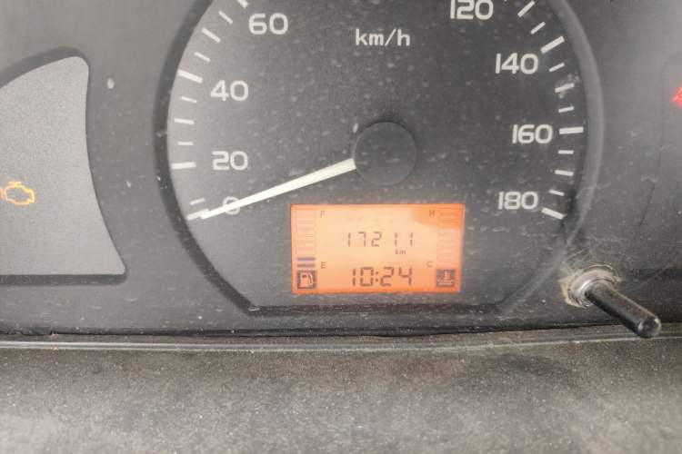 Used Wuling Rongguang 2020 1.5L Extended Basic Version China VI Standard L3C Odometer Close Up