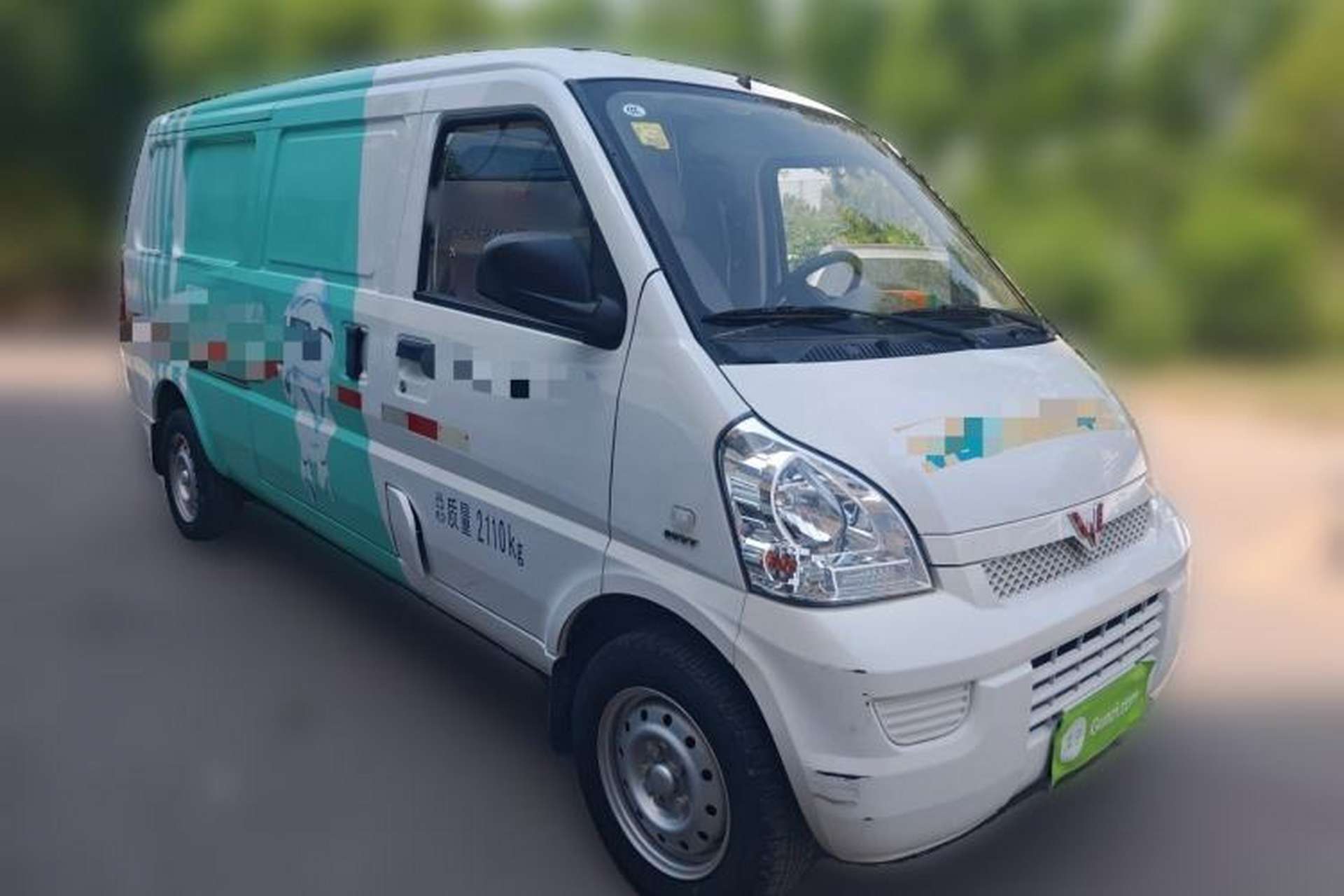 Used Wuling Rongguang 2021 1.5L Extended Basic Enclosed-Window Vehicle 2 Seats L3C Front Right 45 Deg