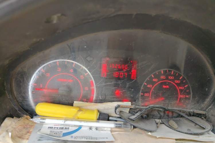 Used Wuling Rongguang 2021 1.5L Extended Basic Version L3C Odometer Close Up