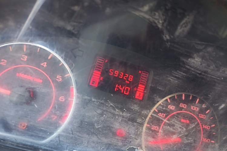 Used Wuling Rongguang 2021 1.5L Extended Standard Model Power-Assist Version LAR Odometer Close Up